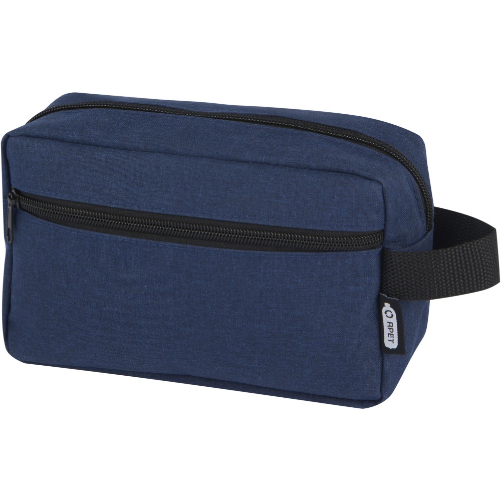 Logo trade promotional gifts image of: Ross GRS RPET toiletry bag 1.5L