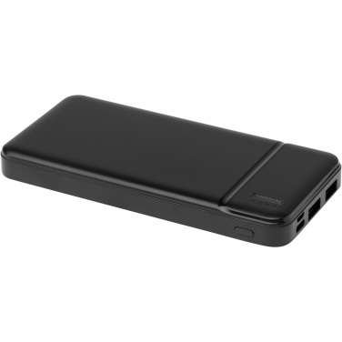 Logo trade promotional gifts picture of: Loop 10.000 mAh recycled plastic power bank 