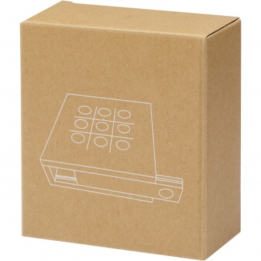 Logo trade promotional giveaways picture of: Strobus wooden tic-tac-toe game