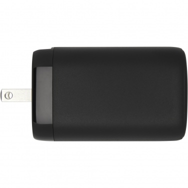 Logo trade promotional merchandise photo of: ADAPT 25W recycled plastic PD travel charger