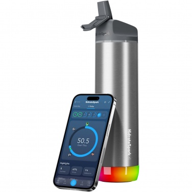 Logotrade promotional giveaway image of: HidrateSpark® PRO 620 ml vacuum insulated stainless steel smart water bottle