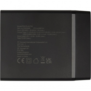 Logotrade business gifts photo of: ADAPT 72W recycled plastic PD power station