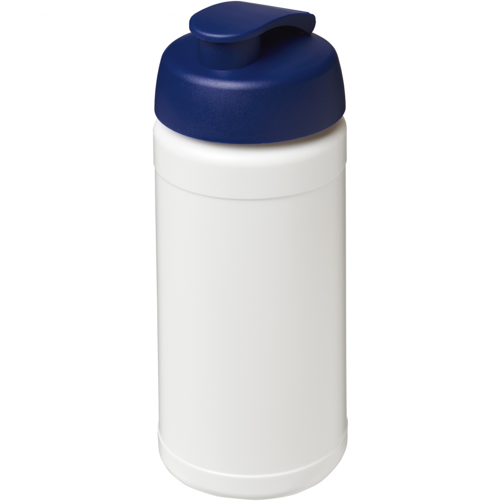 Logo trade promotional gifts picture of: Baseline 500 ml recycled sport bottle with flip lid