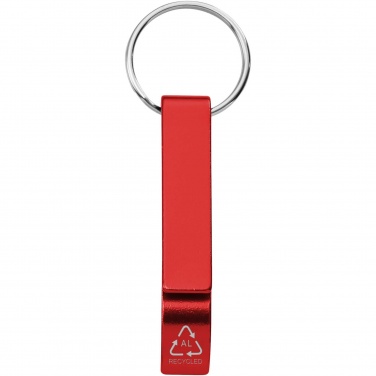 Logotrade corporate gifts photo of: Tao RCS recycled aluminium bottle and can opener with keychain 