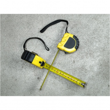 Logotrade advertising products photo of: Rule 3-metre RCS recycled plastic measuring tape