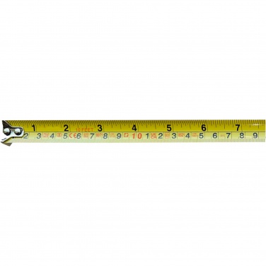 Logo trade promotional merchandise image of: Rule 5-metre RCS recycled plastic measuring tape