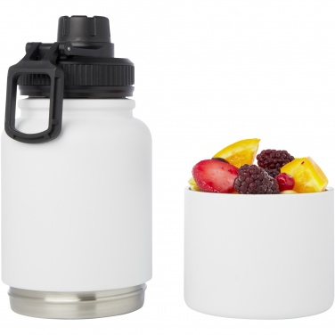 Logo trade promotional merchandise photo of: Dupeca 840 ml RCS certified stainless steel insulated sport bottle