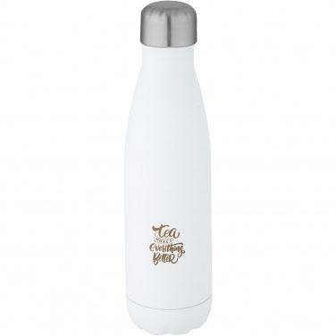 Logo trade business gift photo of: Cove 500 ml RCS certified recycled stainless steel vacuum insulated bottle 