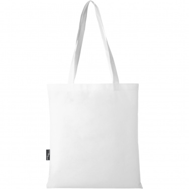 Logo trade advertising products picture of: Zeus GRS recycled non-woven convention tote bag 6L