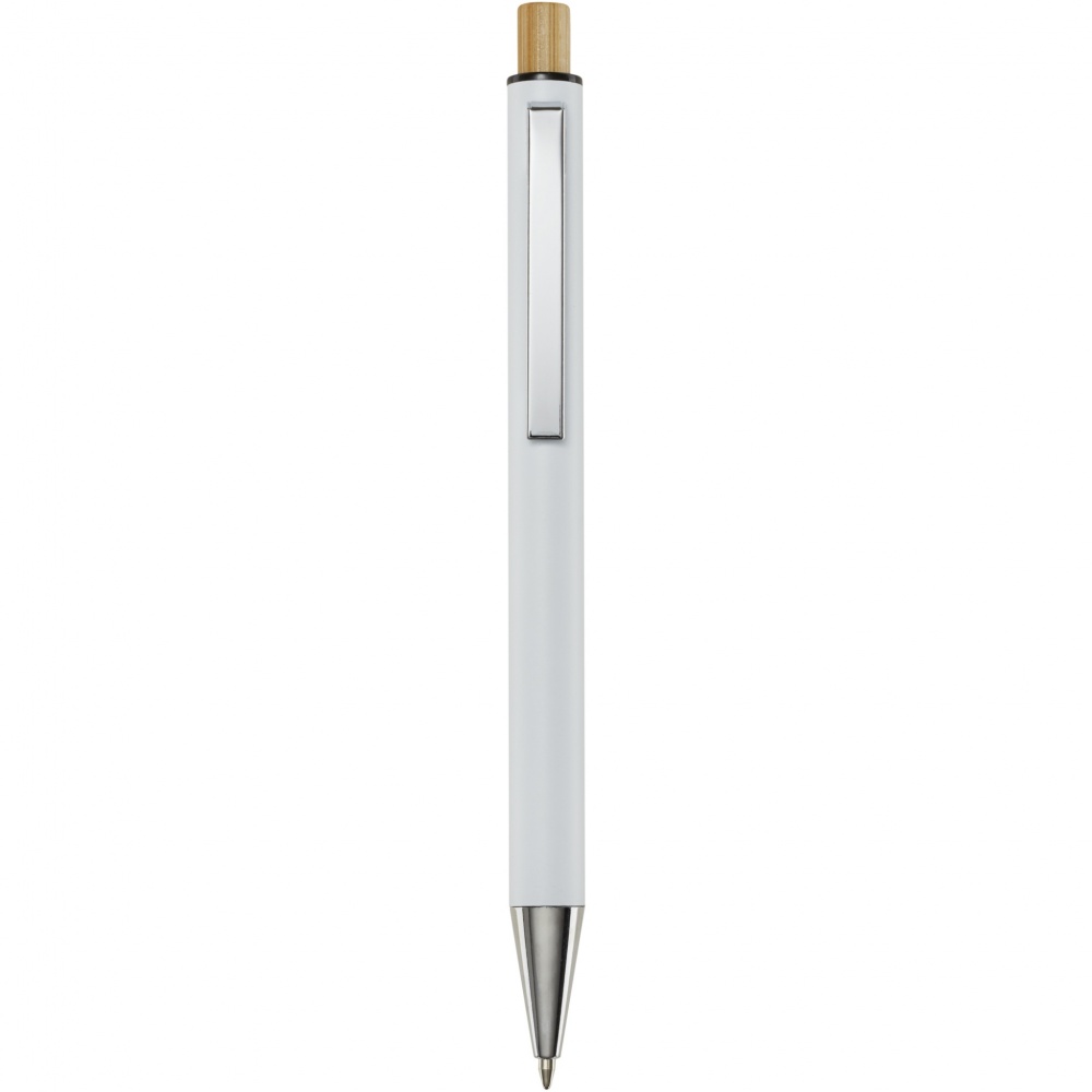 Logotrade promotional giveaway picture of: Cyrus recycled aluminium ballpoint pen (blue ink)