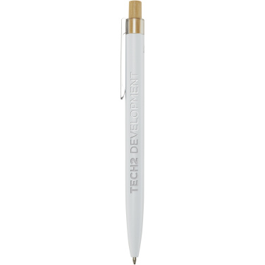 Logotrade promotional gift image of: Nooshin recycled aluminium ballpoint pen (black ink)