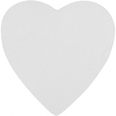 Logotrade corporate gift picture of: Sticky-Mate® heart-shaped recycled sticky notes