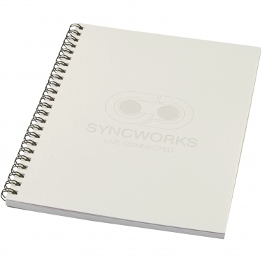 Logotrade promotional giveaways photo of: Desk-Mate® A5 colour spiral notebook