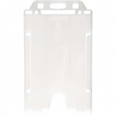 Logo trade promotional items picture of: Pierre recycled plastic card holder 