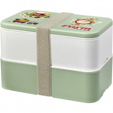 Logotrade business gift image of: MIYO Renew double layer lunch box