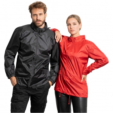 Logo trade business gift photo of: Escocia unisex lightweight rain jacket