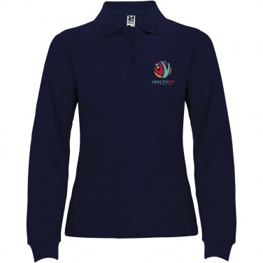 Logotrade business gift image of: Estrella long sleeve women's polo