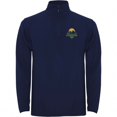 Logo trade corporate gifts picture of: Himalaya men's quarter zip fleece jacket