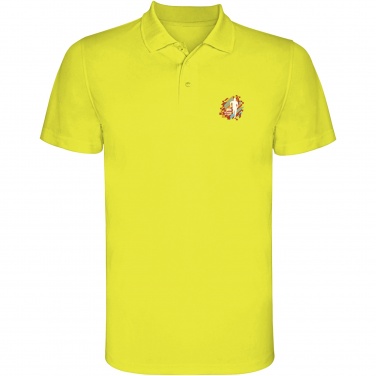 Logo trade promotional gift photo of: Monzha short sleeve kids sports polo
