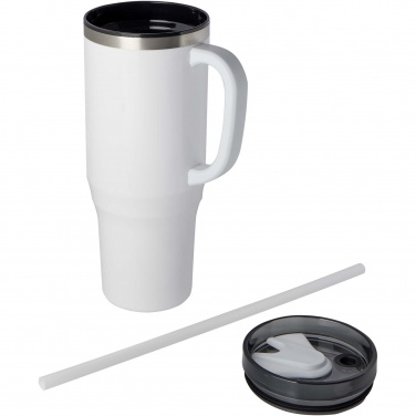 Logo trade promotional giveaways picture of: Melbourne 1200 ml RCS certified insulated tumbler with straw