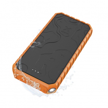 Logo trade promotional giveaways image of: Xtorm XR202 Xtreme 20.000 mAh 35W QC3.0 waterproof rugged power bank with torch