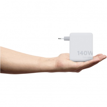 Logo trade promotional giveaway photo of: Xtorm XVC2140 GaN Ultra 140W travel charger with 240W USB-C PD cable