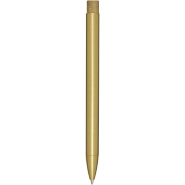 Logotrade advertising product picture of: Beatriz recycled brass ballpoint pen