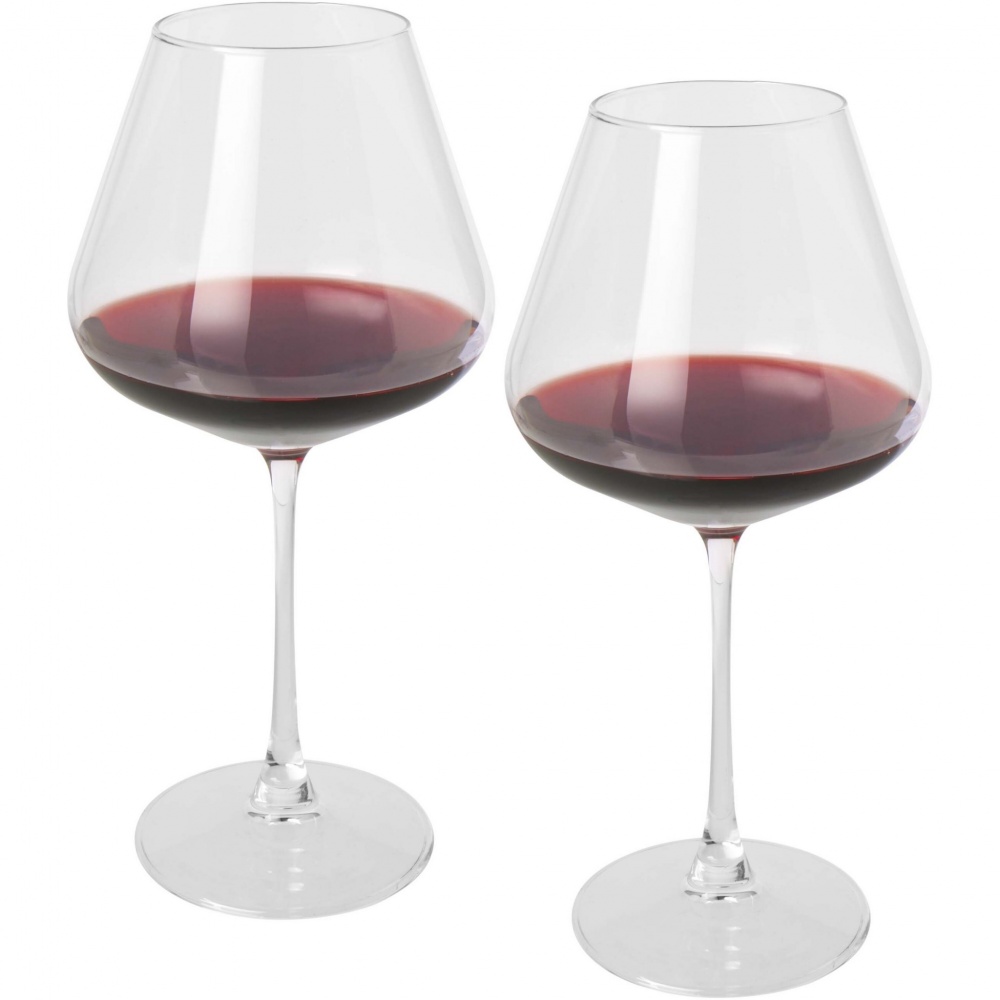 Logo trade promotional item photo of: Rosso 2-piece wine glass set 