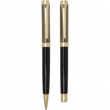 Logo trade advertising products picture of: Legato ballpoint and rollerball pen set