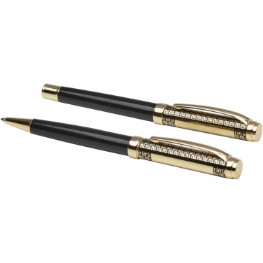 Logo trade advertising product photo of: Legato ballpoint and rollerball pen set