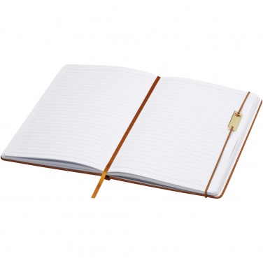 Logo trade corporate gifts image of: Legato A5 notebook and rollerball pen set 
