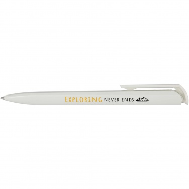 Logo trade promotional merchandise picture of: Lucia recycled plastic ballpoint pen