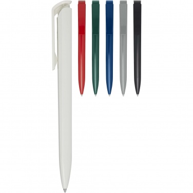 Logo trade promotional products image of: Lucia recycled plastic ballpoint pen