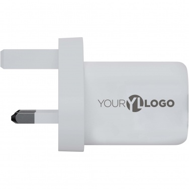 Logo trade promotional giveaways picture of: Xtorm XEC035 GaN² Ultra 35W wall charger - UK plug