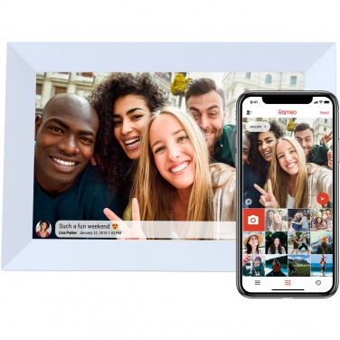 Logotrade promotional product image of: Prixton Prado 10" Frameo wifi digital photo frame