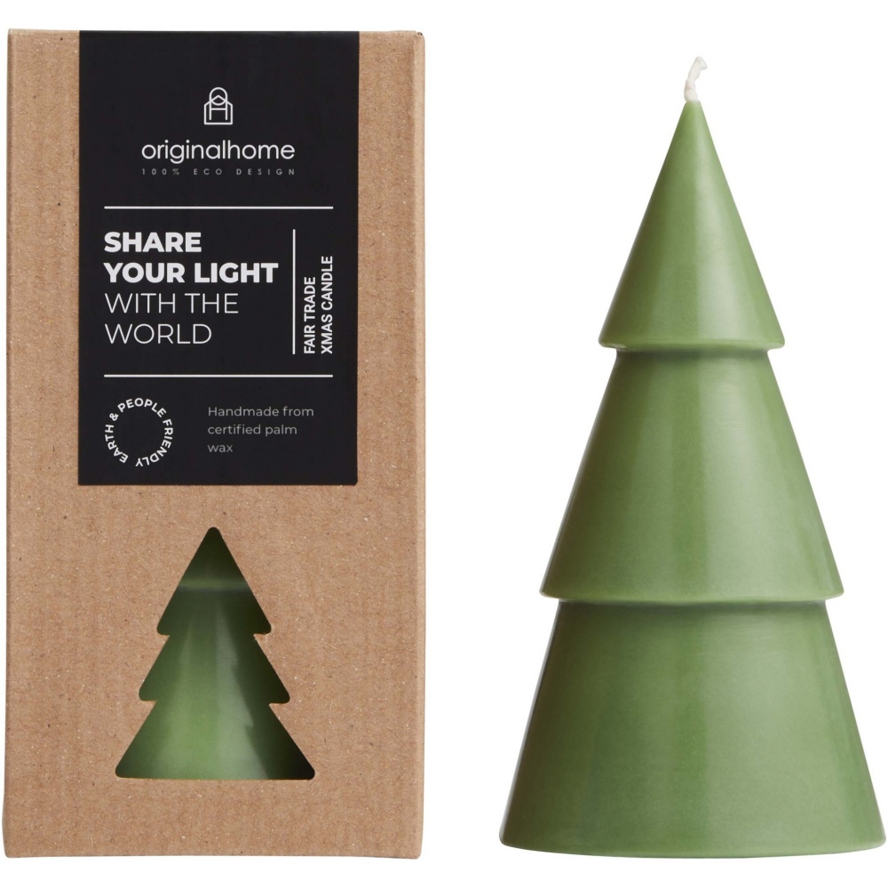 Logotrade advertising product image of: Originalhome Xmas tree candle - L