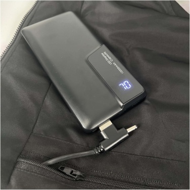 Logo trade promotional items picture of: SCX.design G01 heated bodywarmer with power bank