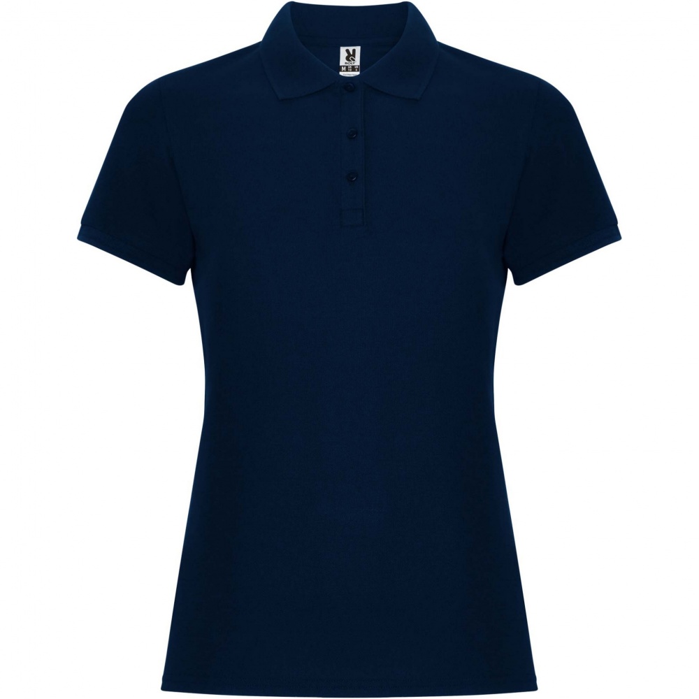 Logo trade business gifts image of: Pegaso Premium short sleeve women's polo