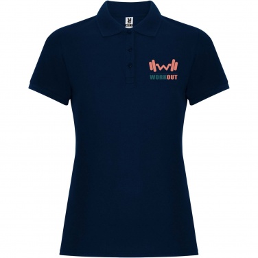 Logo trade corporate gift photo of: Pegaso Premium short sleeve women's polo