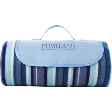 Logo trade promotional gift photo of: Riviera water-resistant outdoor picnic blanket