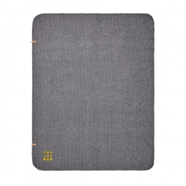 Logo trade promotional item photo of: VINGA Bilton recycled blanket