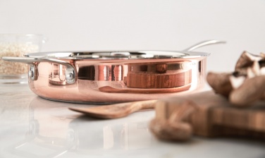 Logo trade promotional items picture of: VINGA Baron copper sauté pan