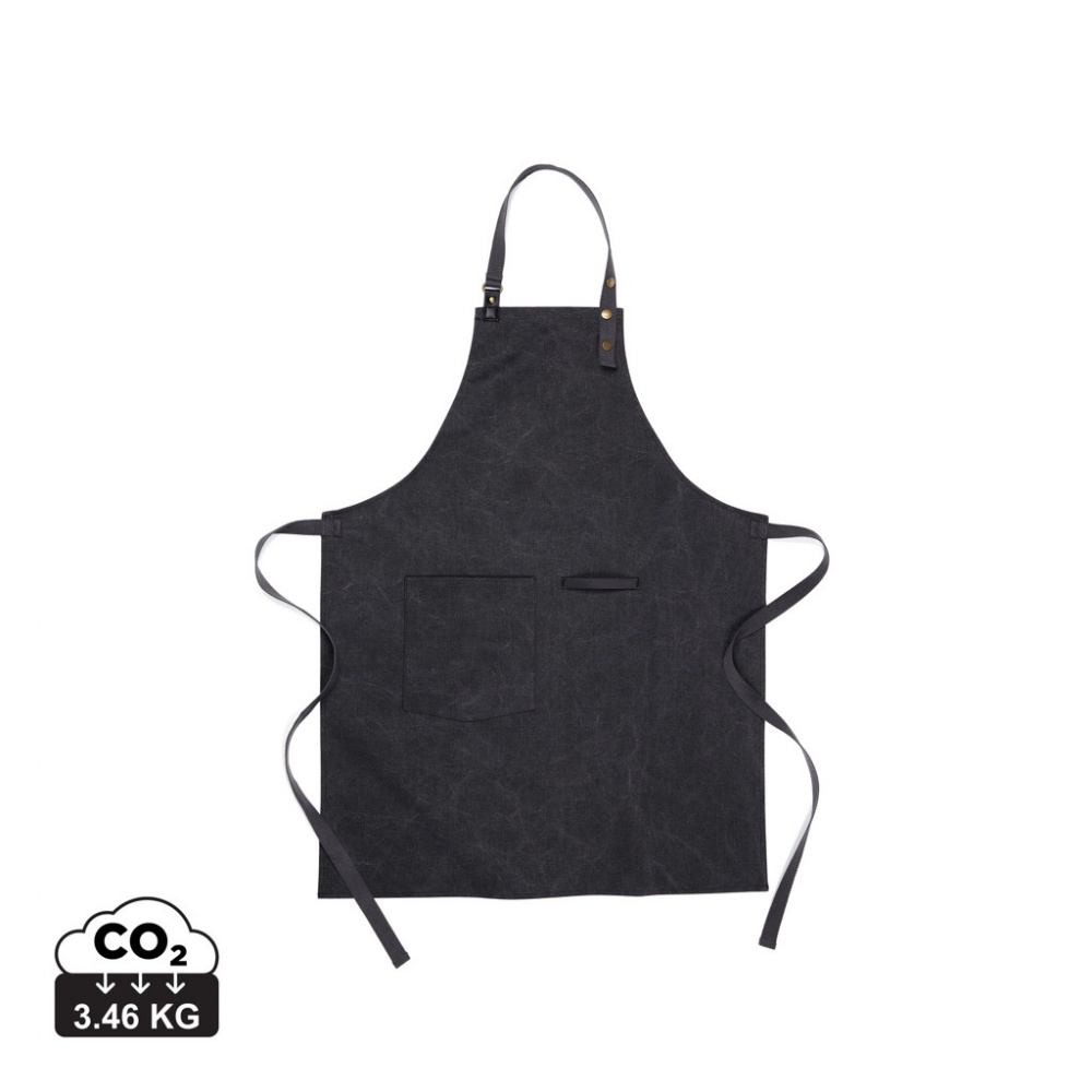 Logo trade promotional items image of: VINGA Tome GRS recycled canvas Apron