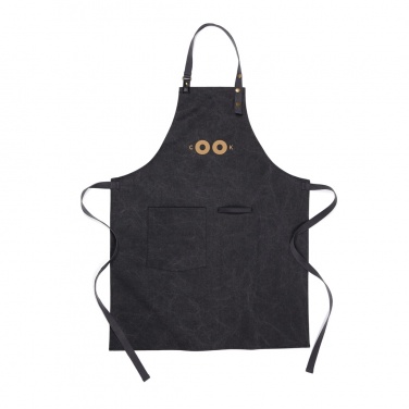 Logo trade promotional gifts image of: VINGA Tome GRS recycled canvas Apron