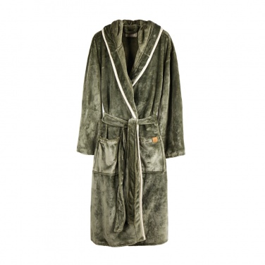 Logo trade promotional products picture of: VINGA Louis luxury plush GRS RPET robe size S-M