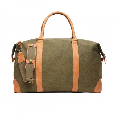 Logotrade promotional giveaway image of: VINGA Bosler RCS recycled canvas weekend bag