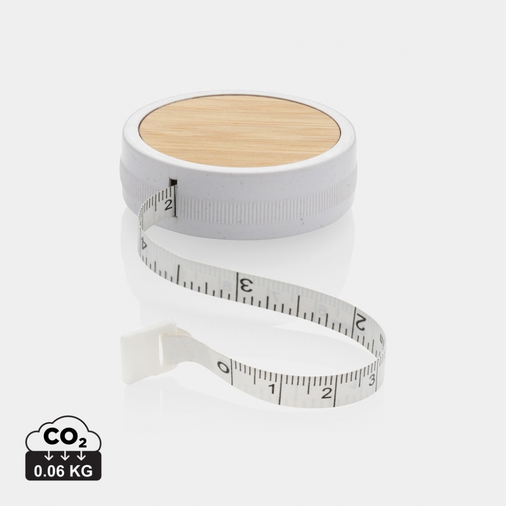 Logotrade promotional giveaway picture of: RCS recycled plastic & bamboo tailor tape