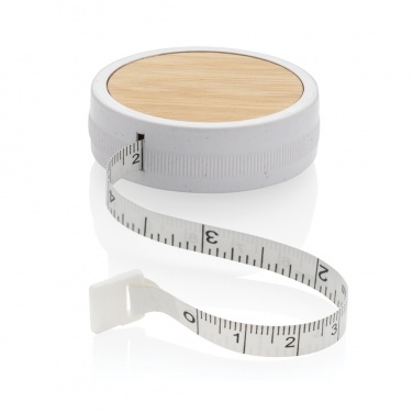 Logotrade promotional items photo of: RCS recycled plastic & bamboo tailor tape