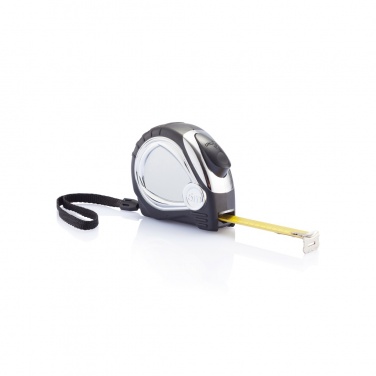 Logotrade corporate gifts photo of: Chrome plated auto stop tape measure
