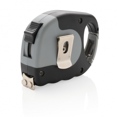 Logo trade advertising product photo of: Measuring tape with carabiner